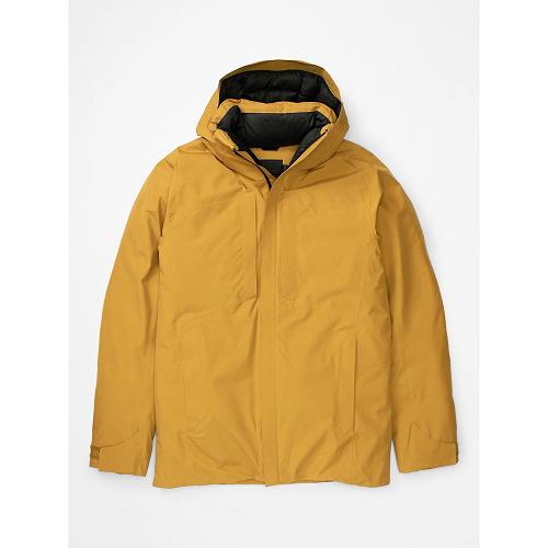 Marmot Insulated Jacket Yellow NZ - Tribeca Jackets Mens NZ9415062